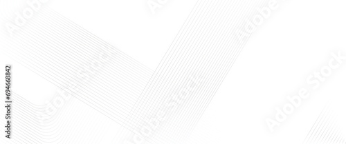 Vector grey abstract Transparent background with glowing geometric lines with geometric round shape minimal backdrop design.