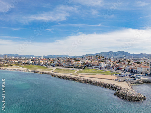 Les plages du Prado à Marseille