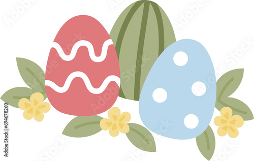 Photography Hand drawn easter decoration clipart