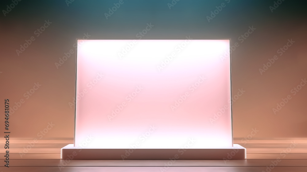 blank empty white screen board mockup for text or display blank empty white screen board mockup for text or display