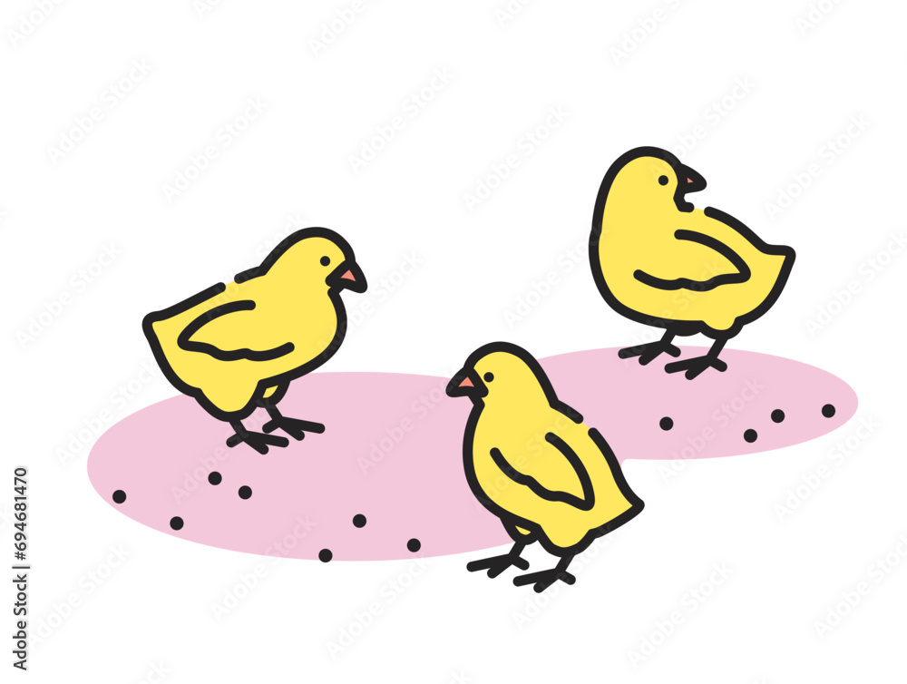 ヒヨコ イラスト ヒヨコ イラスト