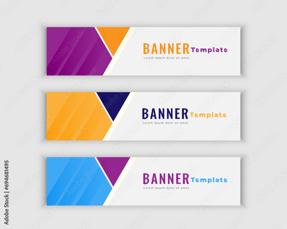 Free vector set of modern business banners with template curvy shape
Free vector set of modern business banners with template curvy shape