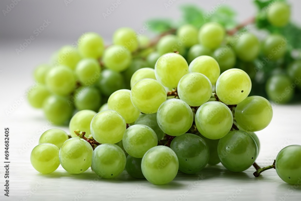 Fresh Juicy Mouthwatering Healthy Organic Green Grapes Fresh Juicy Mouthwatering Healthy Organic Green Grapes