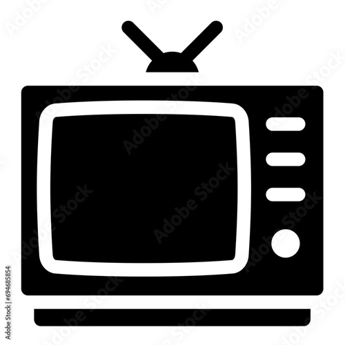 retro tv icon