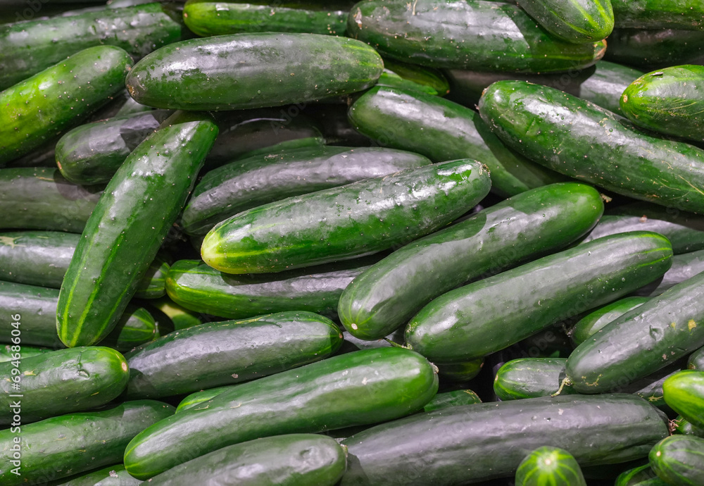 top view on cucumber as food background top view on cucumber as food background