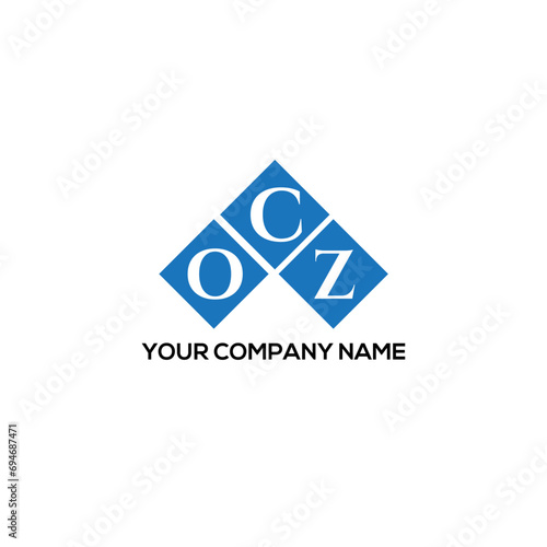 COZ letter logo design on white background. COZ creative initials letter logo concept. COZ letter design.
