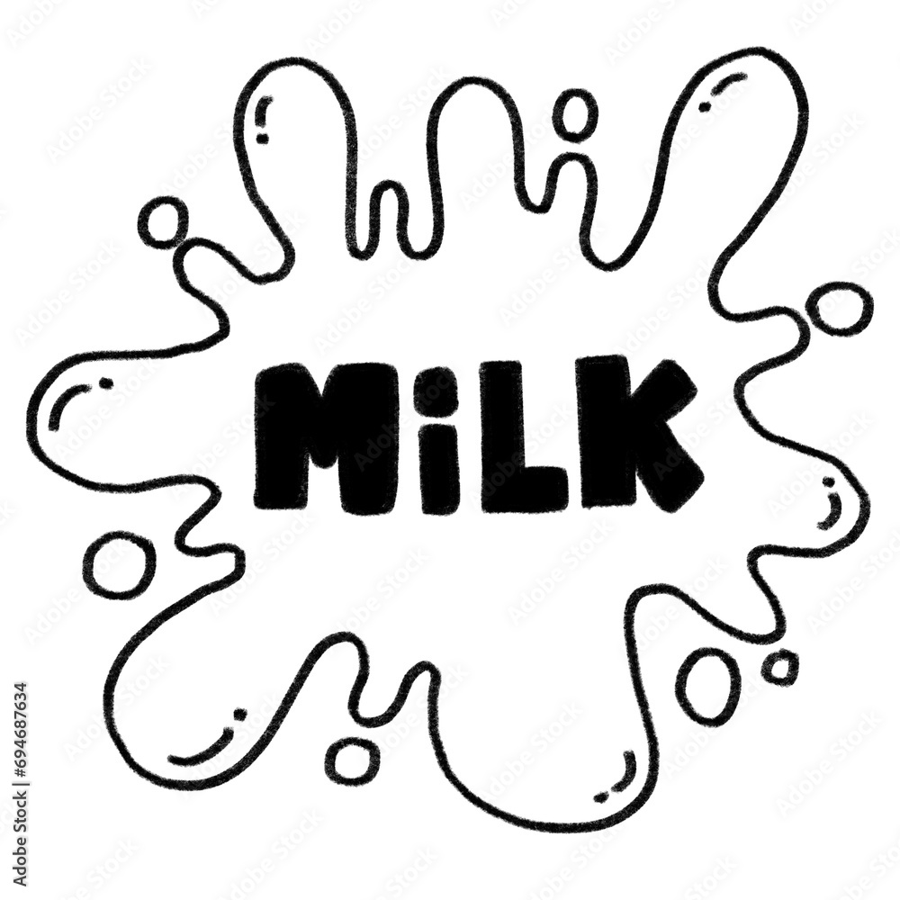 milk splash doodle milk splash doodle