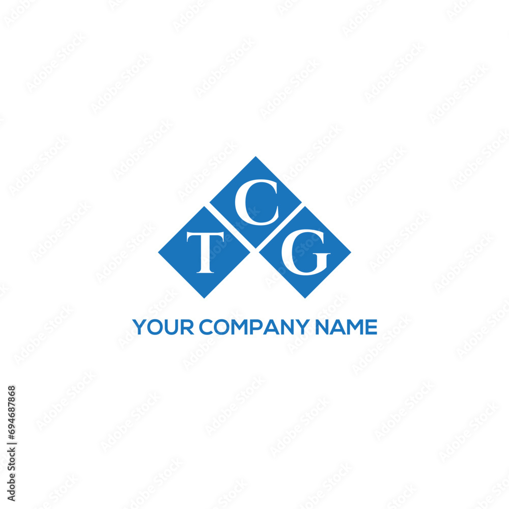 Fototapeta premium CTG letter logo design on white background. CTG creative initials letter logo concept. CTG letter design. 
