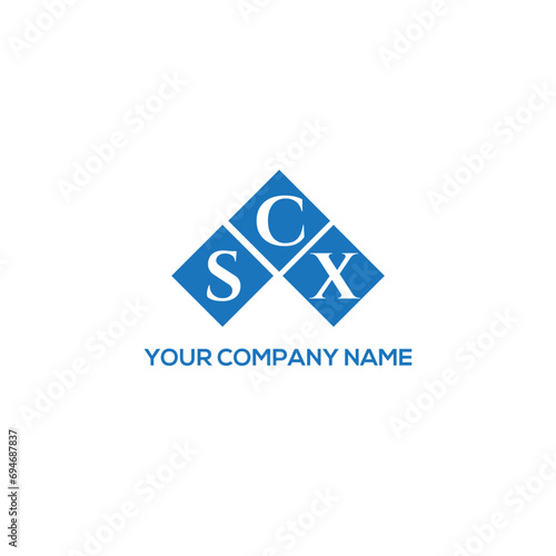 CSX letter logo design on white background. CSX creative initials letter logo concept. CSX letter design.
 photo