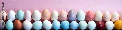 AI art Frame made of colorful eggs カラフルな卵で作ったフレーム