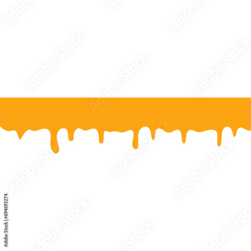 Melted Liquid Border