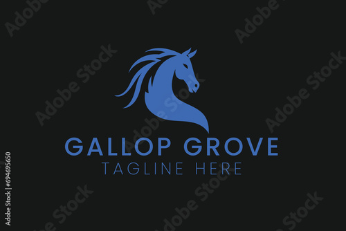 horse design vector logo clipart sublimation graphic
