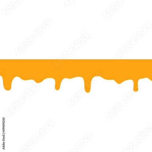 Melted Liquid Border