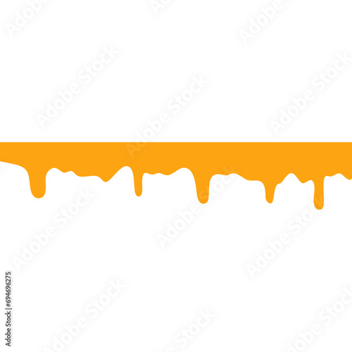 Melted Liquid Border