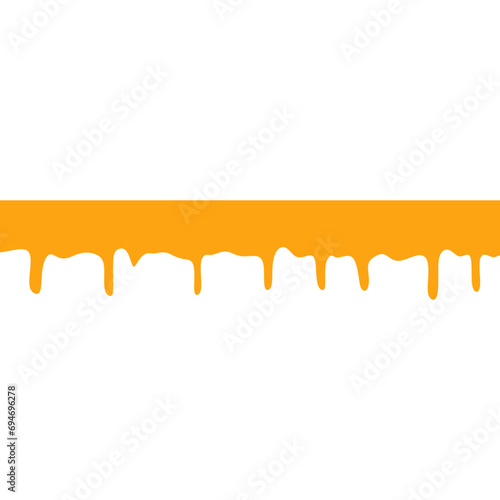 Melted Liquid Border