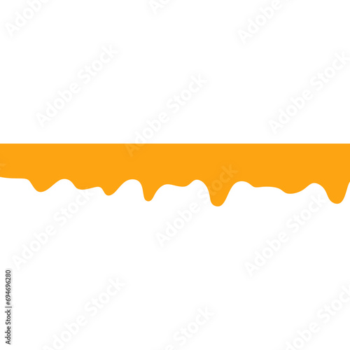 Melted Liquid Border