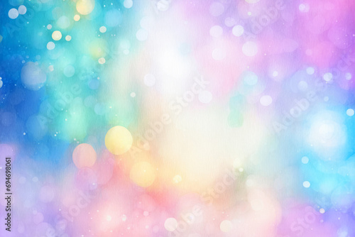 Watercolor Bokeh Blur Background for Dreamy and Ethereal Design