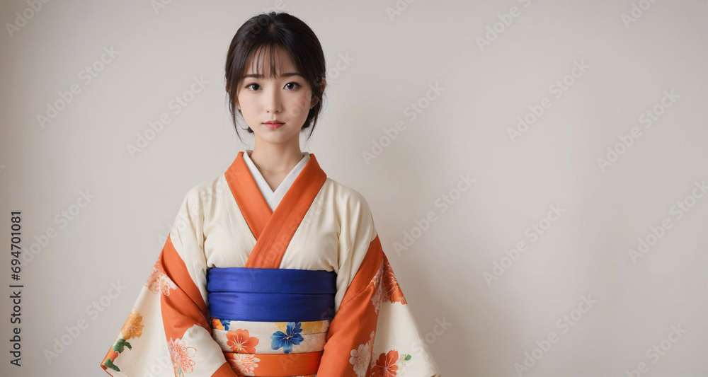 Fototapeta premium 女性 generative