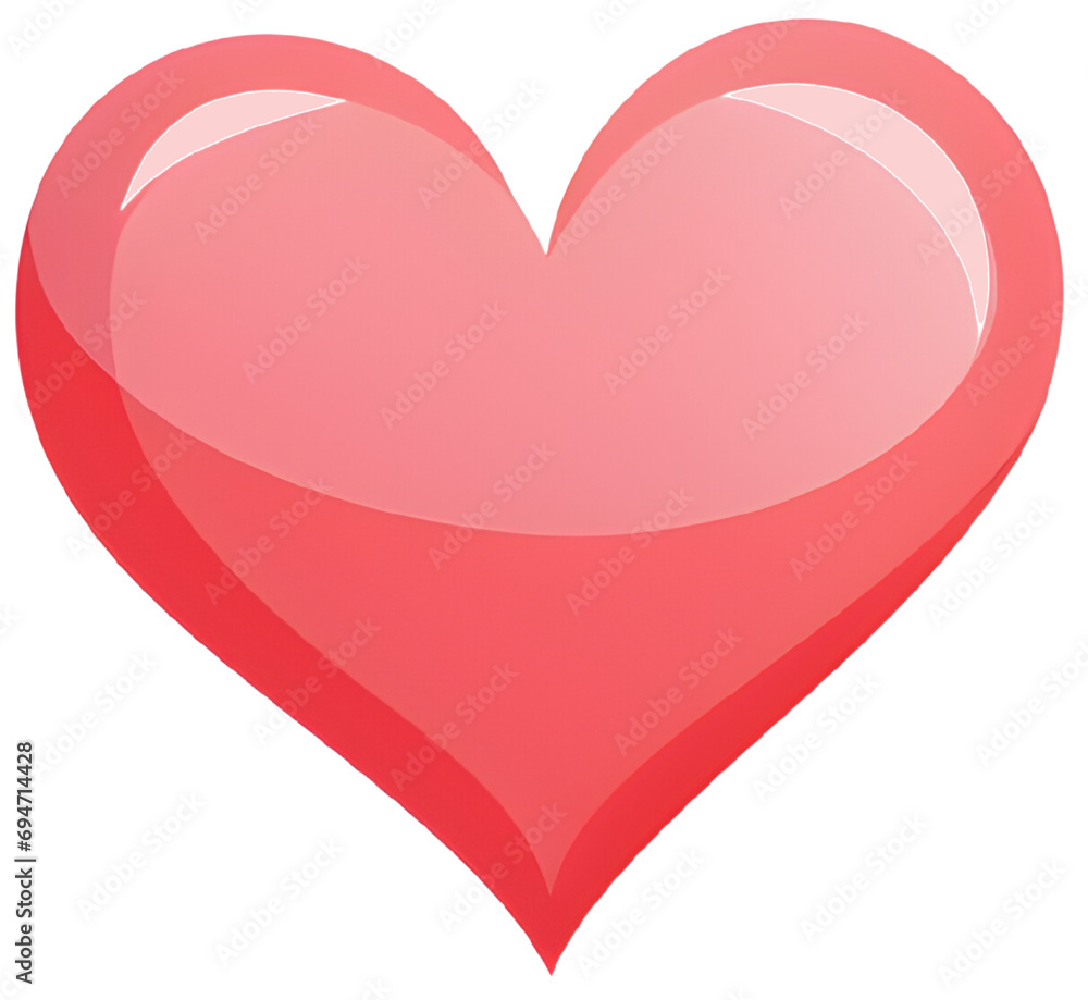red heart vector, love, valentine's day, Generative AI red heart vector, love, valentine's day, Generative AI