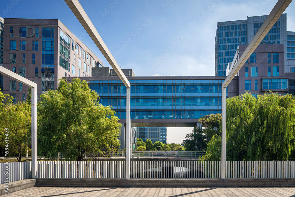 Modern business office building outdoor Modern business office building outdoor