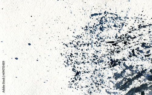 watercolor abstract gray background with spots and splashes