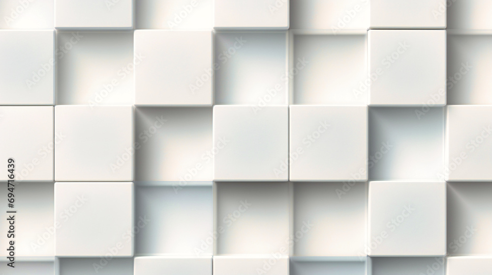 Monochromatic Cubic Pattern Creating Illusion of Depth and Light in a Minimalist Design Monochromatic Cubic Pattern Creating Illusion of Depth and Light in a Minimalist Design