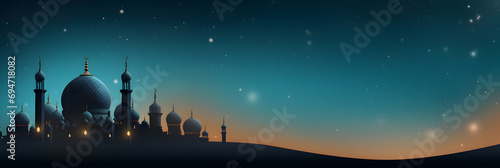 Ramadan background banner © DA