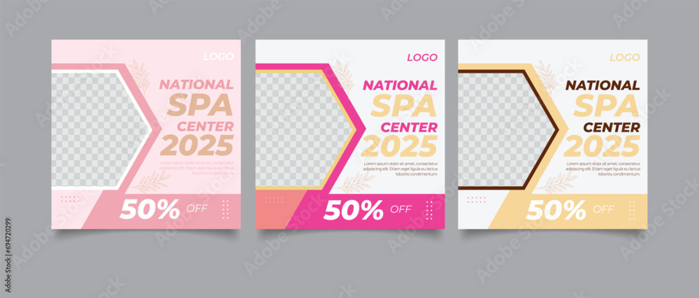 Spa ads banner template Spa ads banner template