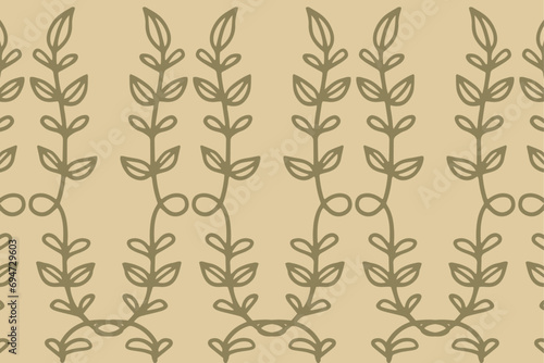 floral seamless pattern vector background