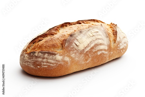 Bread isolated on white background 