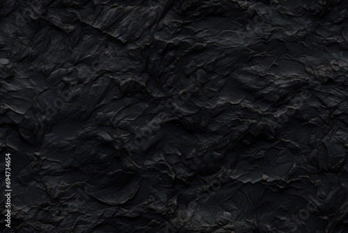 Seamless Rough Black Elegance. A seamless texture of rugged black paint strokes creating a dynamic backdrop