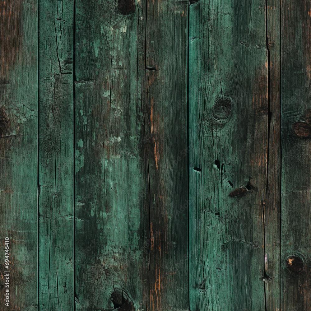 Заголовок: Seamless Wood Plank Texture rustic wood where the dominant color is Green created with Generative Ai Заголовок: Seamless Wood Plank Texture rustic wood where the dominant color is Green created with Generative Ai