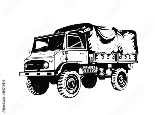 illustration of a truck