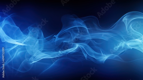 abstract blue smoke background