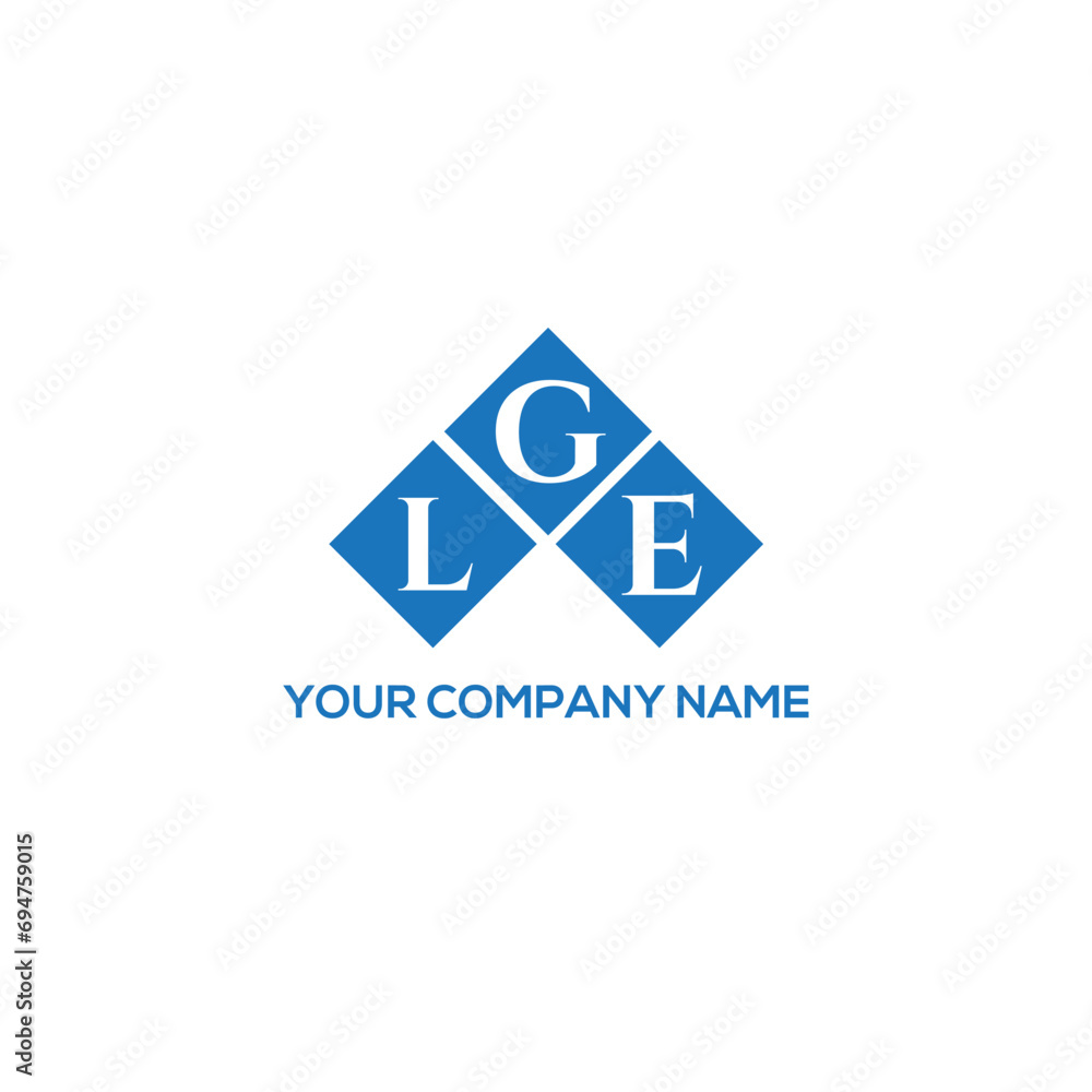 GLE letter logo design on white background. GLE creative initials letter logo concept. GLE letter design.
