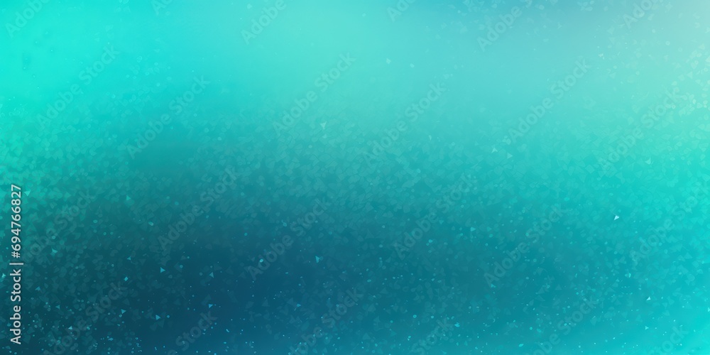 Aqua gradient background grainy noise texture