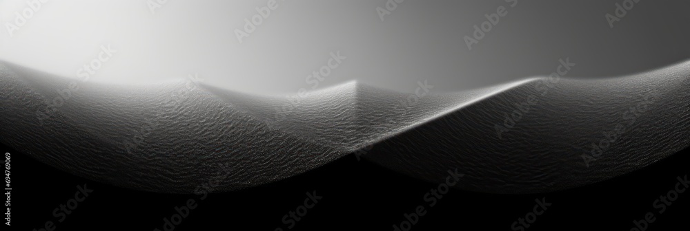 Fototapeta premium Black-White gradient background grainy noise texture