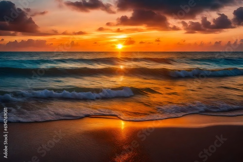 Sunset at the Beach © Maida