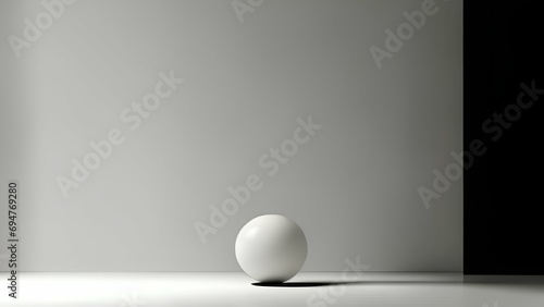 white egg in a room © Photographybd60