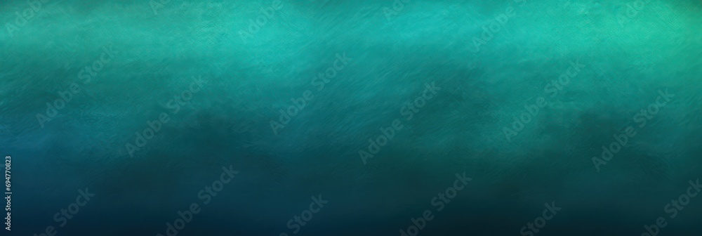 Blue-Green gradient background grainy noise texture
