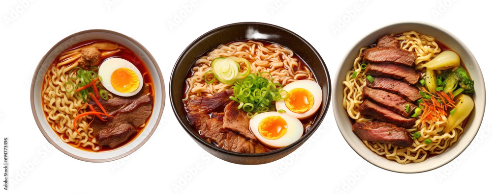 beef ramen set transparent background beef ramen set transparent background