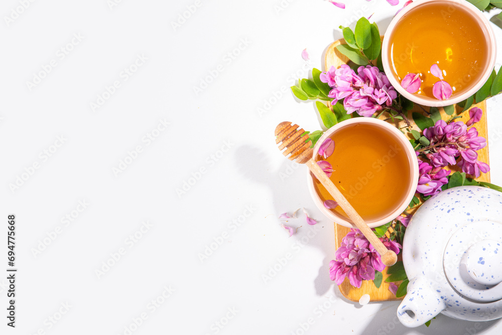 Fotografie Acacia plant flower tea