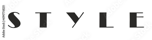 Style Text With Stylish Fonts Company Name Company Logo Symbol Sign Icon Business Symbol Logo Idea Vector Illustration 