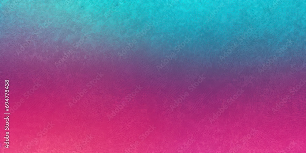 Cyan-Magenta gradient background grainy noise texture