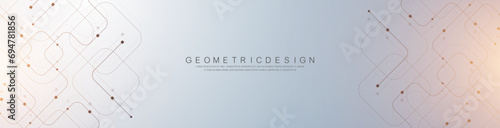 Abstract background with technology circuit board texture. Modern electronic motherboard texture. Engineering and communication concept for header, web banner, website, presentation.