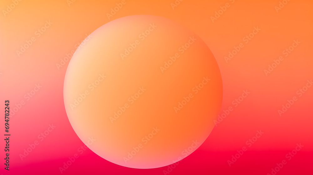 Glühende rot orange Farbverlaufskugel auf rot orangen Hintergrundmond Glühende rot orange Farbverlaufskugel auf rot orangen Hintergrundmond