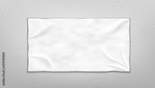 Clear White Soft Beach Towel For Branding