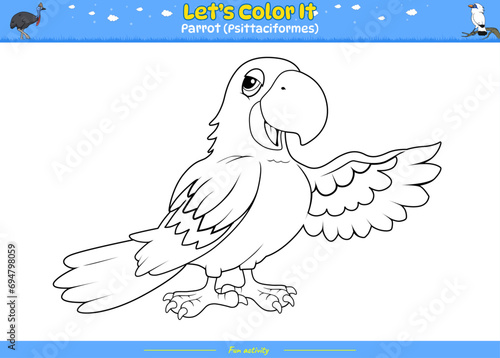 Lets color it Parrot