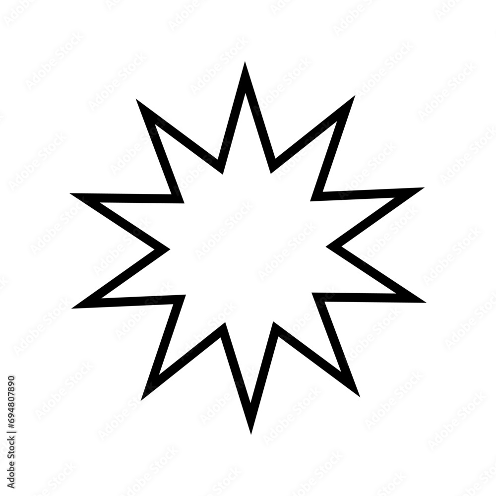 Sunburst icons vector. Starburst badges symbol. Price sticker illustration sign. Design elements for promo, adds and offers. Sunburst icons vector. Starburst badges symbol. Price sticker illustration sign. Design elements for promo, adds and offers.