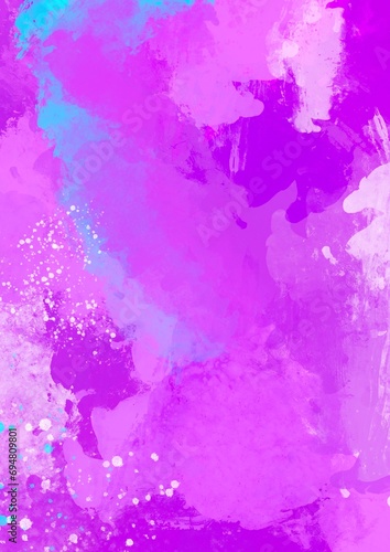 Abstract brush painting